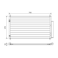 VALEO 822606 Kondensator, Klimaanlage