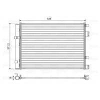 VALEO 822610 Kondensator, Klimaanlage