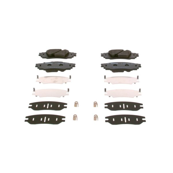 BOSCH 0 986 424 927 Bremsbelagsatz, Scheibenbremse