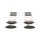 BOSCH 0 986 424 927 Bremsbelagsatz, Scheibenbremse