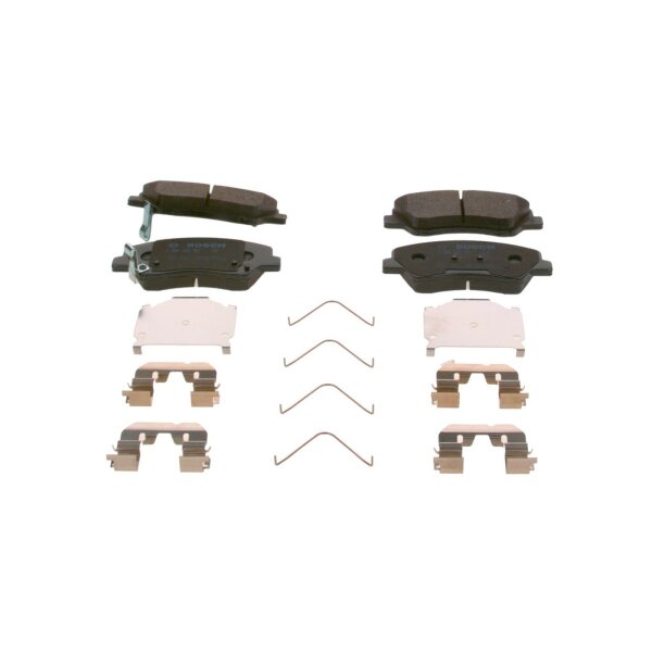 BOSCH 0 986 424 951 Bremsbelagsatz, Scheibenbremse