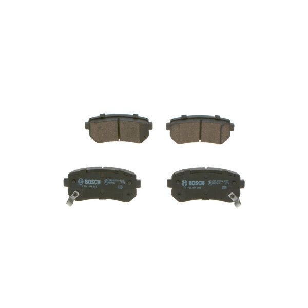 BOSCH 0 986 494 887 Bremsbelagsatz, Scheibenbremse