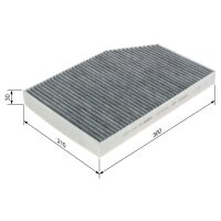 BOSCH 1 987 435 604 Filter, Innenraumluft