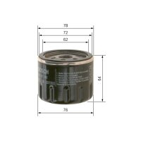 BOSCH F 026 407 302 Ölfilter