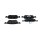 BOSCH 0 986 424 885 Bremsbelagsatz, Scheibenbremse