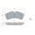BOSCH 0 986 424 930 Bremsbelagsatz, Scheibenbremse