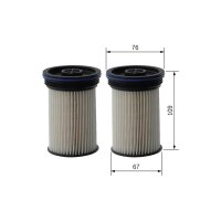 BOSCH F 026 402 353 Kraftstofffilter