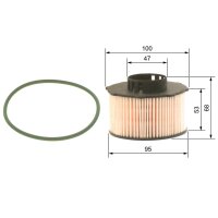BOSCH F 026 402 359 Kraftstofffilter