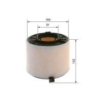 BOSCH F 026 400 677 Luftfilter