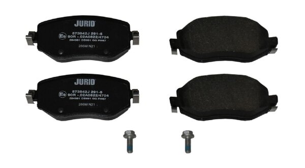 JURID 573842J Bremsbelagsatz, Scheibenbremse