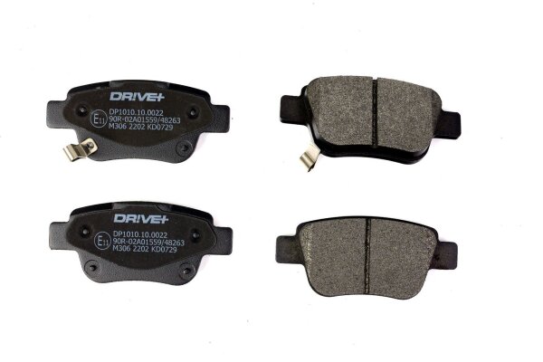 DR!VE+ DP1010.10.0022 Bremsbelagsatz, Scheibenbremse