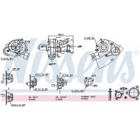 NISSENS 93184 Lader, Aufladung