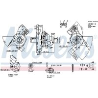 NISSENS 93311 Lader, Aufladung
