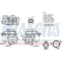NISSENS 98192 AGR-Ventil
