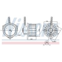 NISSENS 87755 Innenraumgebläse