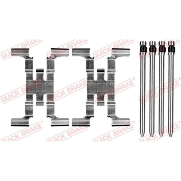 QUICK BRAKE 109-0082 Zubehörsatz, Scheibenbremsbelag