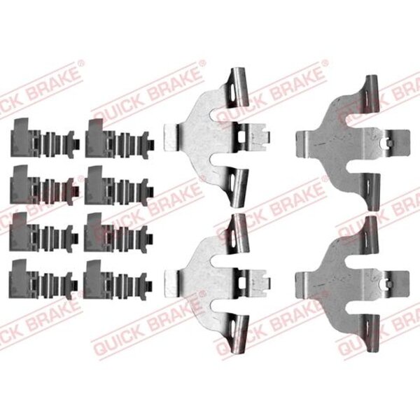 QUICK BRAKE 109-0092 Zubehörsatz, Scheibenbremsbelag