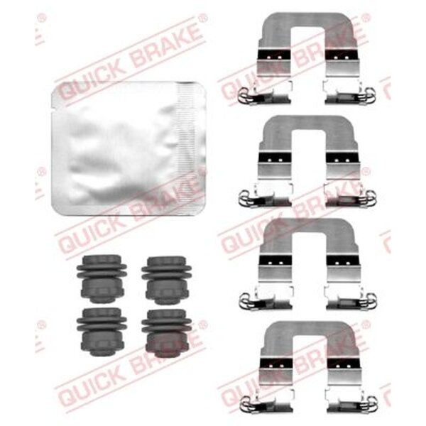 QUICK BRAKE 109-0106 Zubehörsatz, Scheibenbremsbelag