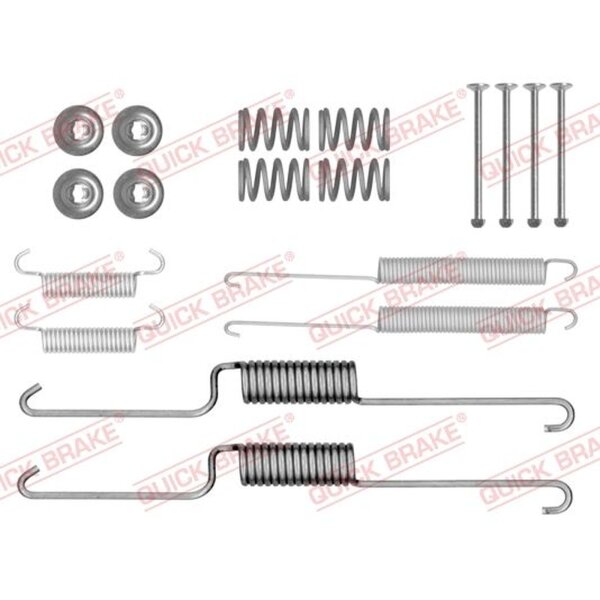 QUICK BRAKE 105-0026X-02 Zubehörsatz, Bremsbacken