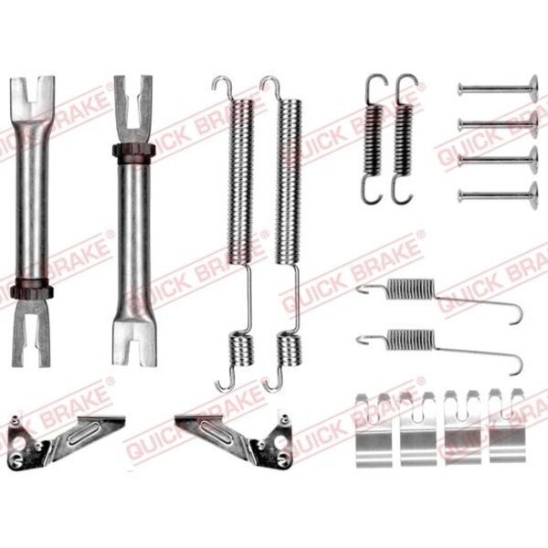 QUICK BRAKE 105-0053S Zubehörsatz, Bremsbacken