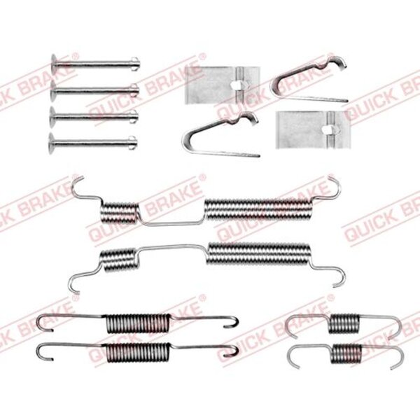 QUICK BRAKE 105-0054 Zubehörsatz, Bremsbacken