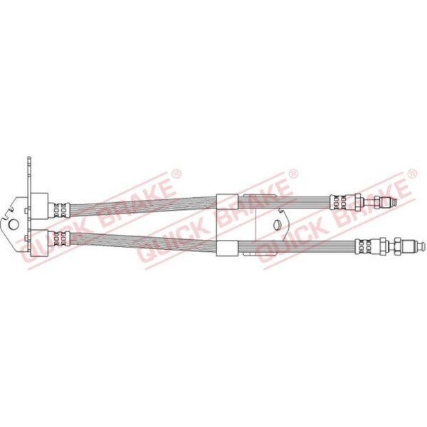 QUICK BRAKE 36.700 Bremsschlauch