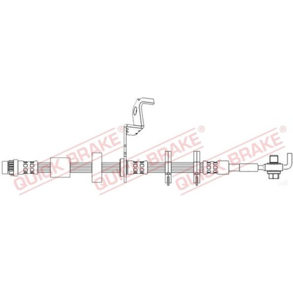 QUICK BRAKE 50.725X Bremsschlauch