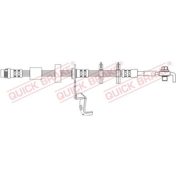 QUICK BRAKE 50.726X Bremsschlauch