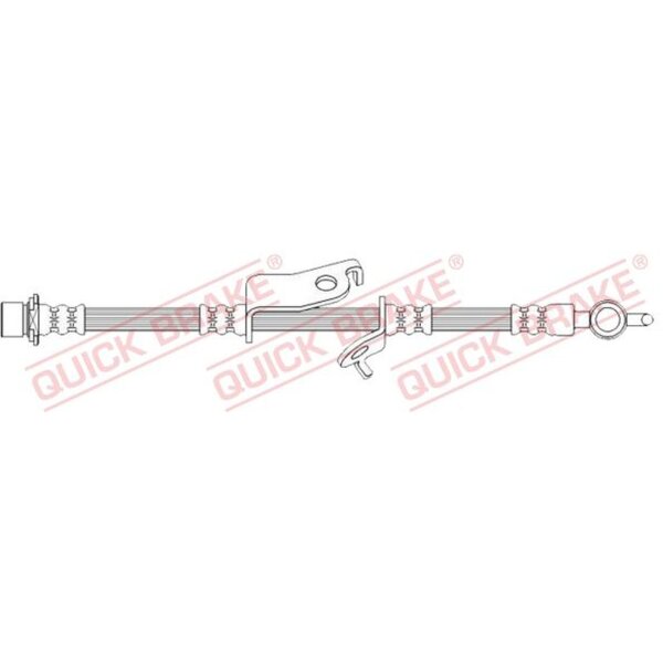 QUICK BRAKE 50.729 Bremsschlauch