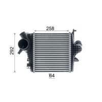 MAHLE CI 637 000P Ladeluftkühler