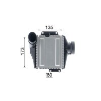 MAHLE CI 639 000P Ladeluftkühler