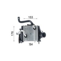 MAHLE CI 641 000P Ladeluftkühler