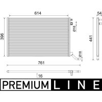 MAHLE CR 2445 000P Kühler, Motorkühlung