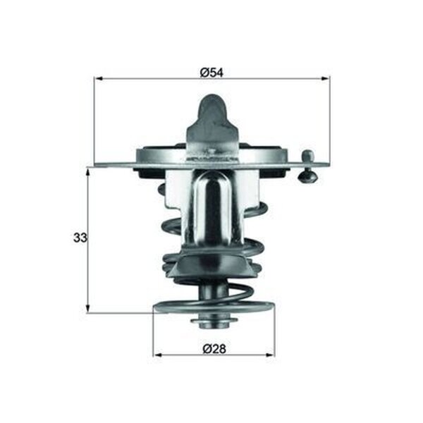 MAHLE TX 72 82 Thermostat, Kühlmittel