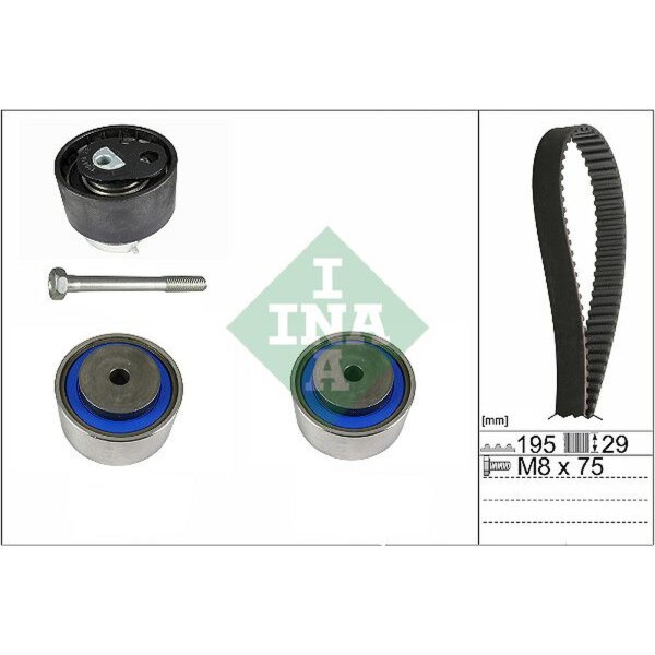 Schaeffler INA 530 0765 10 Zahnriemensatz