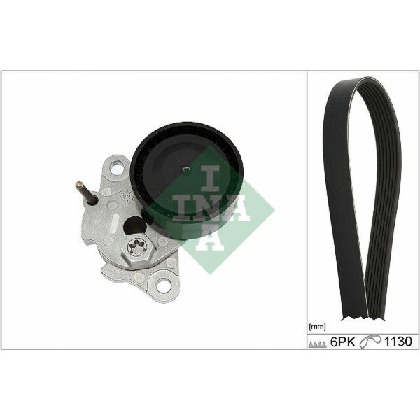 Schaeffler INA 529 0476 10 Keilrippenriemensatz