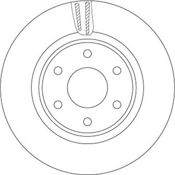 TRW DF7458S Bremsscheibe