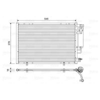 VALEO 822613 Kondensator, Klimaanlage