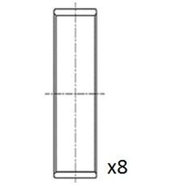 FAI AutoParts BB2036-STD Pleuellagerschale