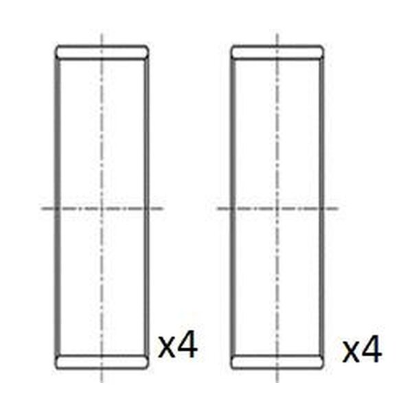 FAI AutoParts BB2067-STD Pleuellagerschale
