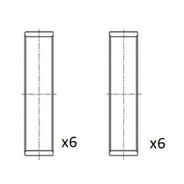 FAI AutoParts BB2078-STD Pleuellagerschale