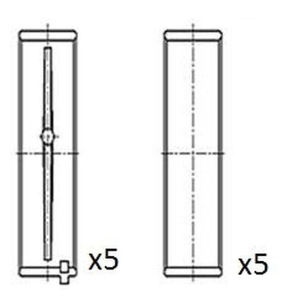 FAI AutoParts BM1024-STD Kurbelwellenlagerschale