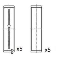 FAI AutoParts BM1024-STD Kurbelwellenlagerschale