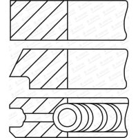 GOETZE ENGINE 08-449900-00 Kolbenringsatz