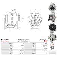 AS-PL A3622S Generator