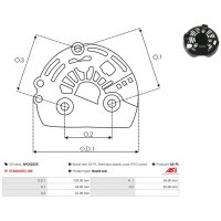 AS-PL APC6032S Schutzkappe, Generator