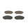 BOSCH 0 986 494 883 Bremsbelagsatz, Scheibenbremse