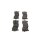BOSCH 0 986 424 886 Bremsbelagsatz, Scheibenbremse