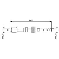 BOSCH 1 987 481 688 Bremsschlauch