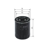 BOSCH F 026 407 301 Ölfilter